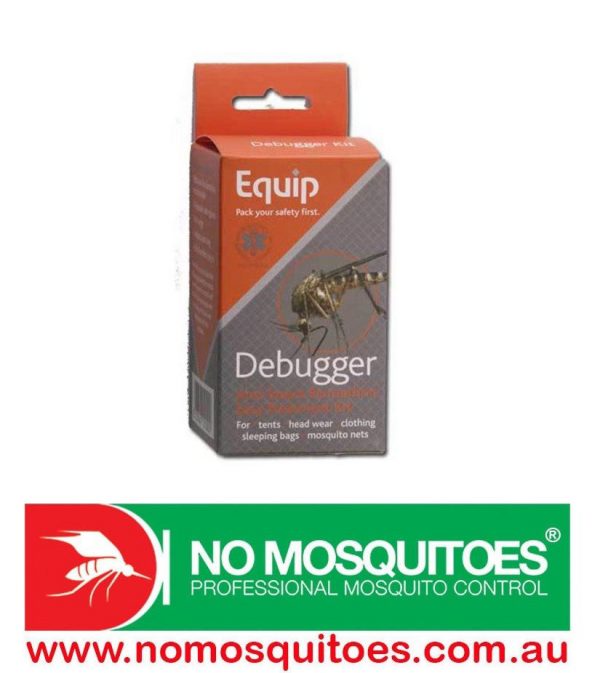 EQUIP - DEBUGGER - PERMETHRIN RINSE SOAK PACK - Tents & Clothing Mosquito Treatment