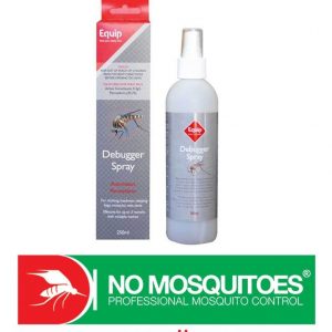 EQUIP DEBUGGER PERMETHRIN INSECT SPRAY - 250ml Mosquito Clothing Treatment